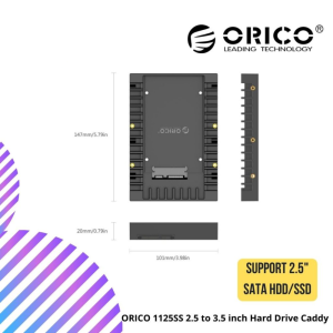 ORICO 1125SS 2.5 to 3.5 inch Hard Drive Caddy