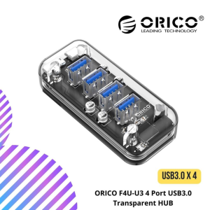 ORICO F4U-U3 4 Port USB3.0 Transparent HUB