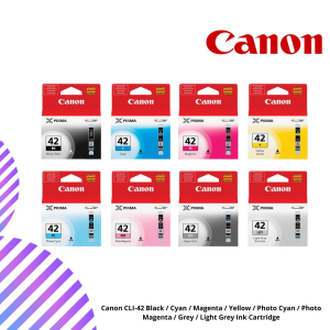 Canon CLI-42 Black / Cyan / Magenta / Yellow / Photo Cyan / Photo Magenta / Grey / Light Grey Ink Cartridge