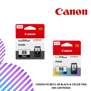 CANON PG-88/CL-98 BLACK & COLOR FINE INK CARTRIDGE