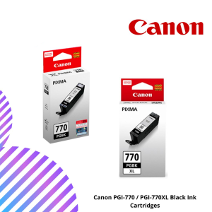 Canon PGI-770 / PGI-770XL Black Ink Cartridges
