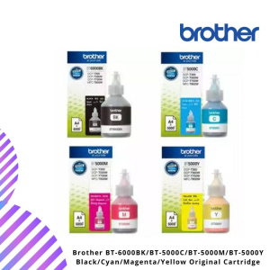 Brother BT-6000BK/BT-5000C/BT-5000M/BT-5000Y Black/Cyan/Magenta/Yellow Original Cartridge