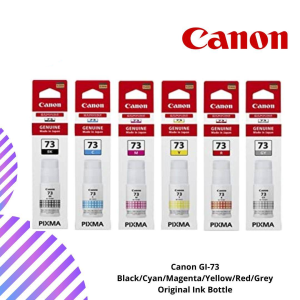 Canon GI-73 Black/Cyan/Magenta/Yellow/Red/Grey Original Ink Bottle