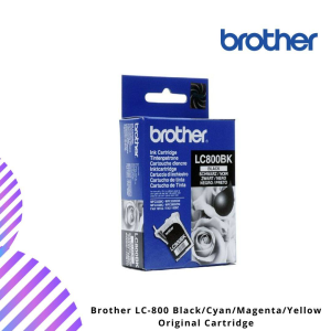 [CLEAR STOCK] Brother LC-800 Black/Cyan/Magenta/Yellow Original Cartridge