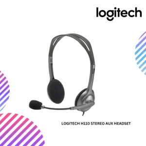 Logitech H110 Stereo AUX Headset