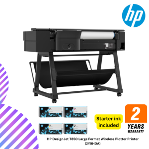 HP DesignJet T850 36-in Large Format Wireless Plotter Printer (2Y9H0A)