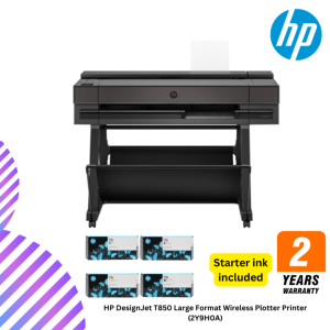 HP DesignJet T850 36-in Large Format Wireless Plotter Printer (2Y9H0A)