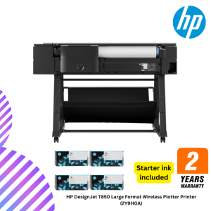 HP DesignJet T850 36-in Large Format Wireless Plotter Printer (2Y9H0A)