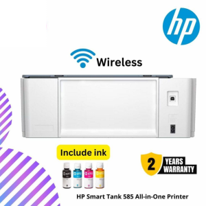 HP Smart Tank 585 All-in-One Printer - Print, Copy, Scan, Wireless