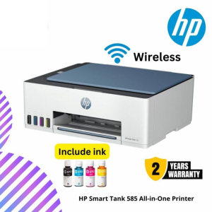 HP Smart Tank 585 All-in-One Printer - Print, Copy, Scan, Wireless