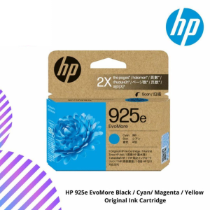 HP 925e EvoMore Black / Cyan/ Magenta / Yellow Original Ink Cartridge