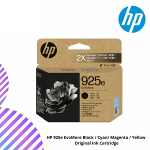 HP 925e EvoMore Black / Cyan/ Magenta / Yellow Original Ink Cartridge