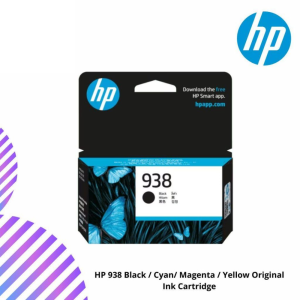 HP 938 Black / Cyan/ Magenta / Yellow Original Ink Cartridge