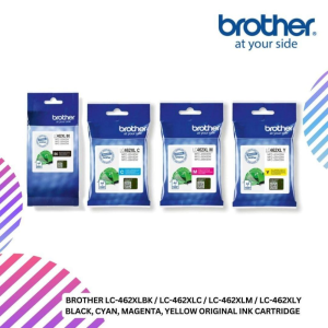 BROTHER LC-462XLBK / LC-462XLC / LC-462XLM / LC-462XLY Black, Cyan, Magenta, Yellow Original Ink Cartridge
