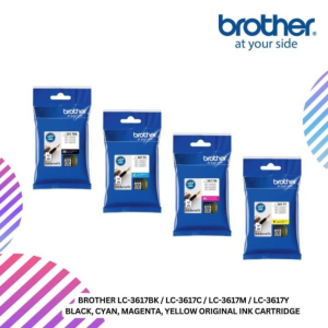 BROTHER LC-3617BK / LC-3617C / LC-3617M / LC-3617Y Black, Cyan, Magenta, Yellow Original Ink Cartridge