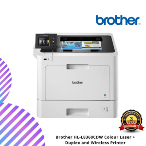 Brother HL-L8360CDW Colour Laser + Duplex and Wireless Printer