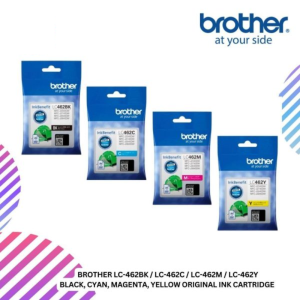 BROTHER LC-462BK / LC-462C / LC-462M / LC-462Y Black, Cyan, Magenta, Yellow Original Ink Cartridge