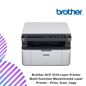 Brother DCP-1510 Laser Printer Multi-function Monochrome Laser Printer - Print, Scan, Copy