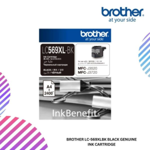 Brother LC-569XLBK Black Genuine Ink Cartridge