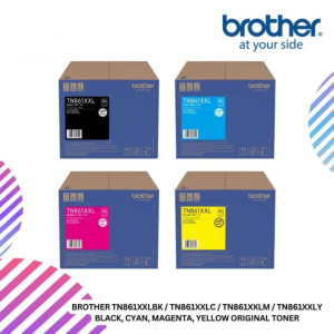 BROTHER TN861XXLBK / TN861XXLC / TN861XXLM / TN861XXLY Black, Cyan, Magenta, Yellow Original Toner