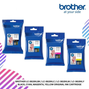 BROTHER LC-3619XLBK / LC-3619XLC / LC-3619XLM / LC-3619XLY Black, Cyan, Magenta, Yellow Original Ink Cartridge