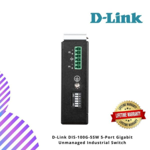 D-Link DIS-100G-5SW 5-Port Gigabit Unmanaged Industrial Switch