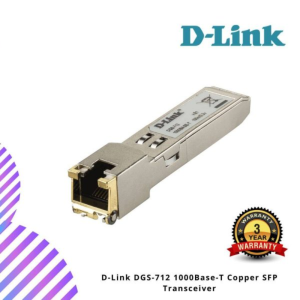D-Link DGS-712 1000Base-T Copper SFP Transceiver