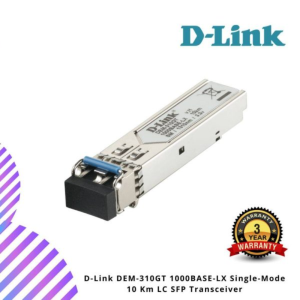 D-Link DEM-310GT 1000BASE-LX Single-Mode 10 Km LC SFP Transceiver