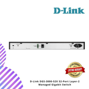 D-Link DGS-3000-52X 52-Port Layer-2 Managed Gigabit Switch