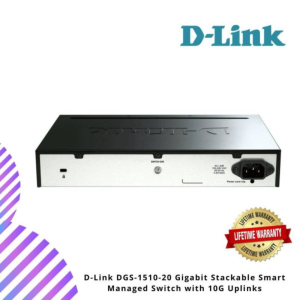 D-Link DGS-1510-20 Gigabit Stackable Smart Managed Switch with 10G Uplinks