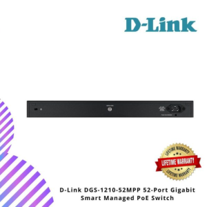 D-Link DGS-1210-52MPP 52-Port Gigabit Smart Managed PoE Switch