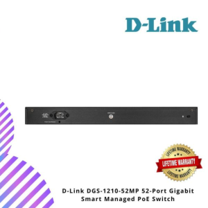 D-Link DGS-1210-52MP 52-Port Gigabit Smart Managed PoE Switch