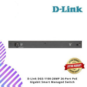 D-Link DGS-1100-26MP 26-Port PoE Gigabit Smart Managed Switch