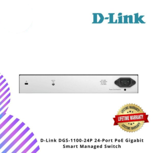 D-Link DGS-1100-24P 24-Port PoE Gigabit Smart Managed Switch