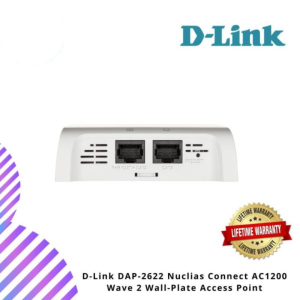 D-Link DAP-2622 Nuclias Connect AC1200 Wave 2 Wall-Plate Access Point