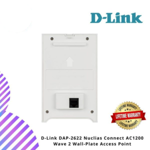 D-Link DAP-2622 Nuclias Connect AC1200 Wave 2 Wall-Plate Access Point