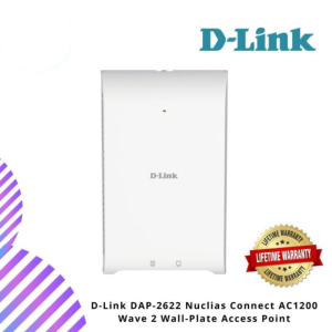 D-Link DAP-2622 Nuclias Connect AC1200 Wave 2 Wall-Plate Access Point