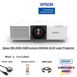 Epson EB-L520U 5200 lumens WUXGA 3LCD Laser Projector