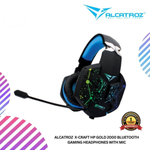 ALCATROZ  X-CRAFT HP GOLD 2000 BLUETOOTH GAMING HEADPHONES WITH MIC