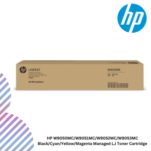 HP W9050MC/W9051MC/W9052MC/W9053MC Black/Cyan/Yellow/Magenta Managed LJ Toner Cartridge