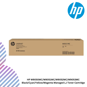 HP W9050MC/W9051MC/W9052MC/W9053MC Black/Cyan/Yellow/Magenta Managed LJ Toner Cartridge