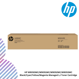 HP W9050MC/W9051MC/W9052MC/W9053MC Black/Cyan/Yellow/Magenta Managed LJ Toner Cartridge