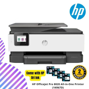 HP OfficeJet Pro 8020 All-in-One Printer (1KR67D)