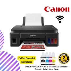 CANON PIXMA G3010 All-In-One Ink Tank Wireless Printer