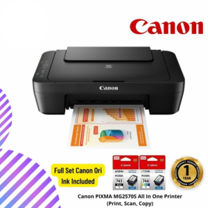 Canon PIXMA MG2570S All In One Printer (Print, Scan, Copy)