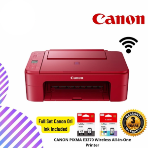 CANON PIXMA E3370 Wireless All-In-One Printer