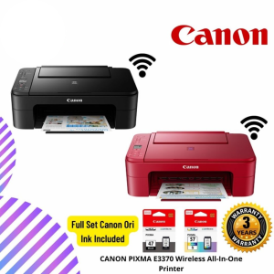 CANON PIXMA E3370 Wireless All-In-One Printer