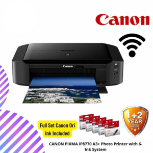 CANON PIXMA iP8770 A3+ Photo Printer with 6-Ink System