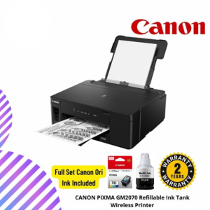 CANON PIXMA GM2070 Refillable Ink Tank Wireless Printer