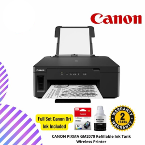 CANON PIXMA GM2070 Refillable Ink Tank Wireless Printer
